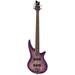 Jackson JS Series 5-String Spectra Bass JS3QV Purple Phaze Laurel Fingerboard