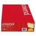 Universal Double-Ply Top Tab Manila File Folders 1/2-Cut Tabs: Assorted Legal Size 0.75 Expansion Manila 100/Box | Order of 1 Box