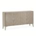 Michael Amini Penthouse 75" Wide Sideboard Wood in Brown/Gray | 39.25 H x 75 W x 18 D in | Wayfair N9033007-130