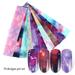 Chaolei Nail Accessories For 1 Second Sticker 10pcs/set Galaxy Nail Sky Paper 20*4cm Nail Sticker Nail Accessories for Women Nail Design