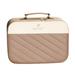 Travel Makeup Train Case Makeup Cosmetic Case Organizer Portable Artist Storage Bag with Adjustable Dividers for Cosmetics Makeup Brushes Toiletry Jewelry Digital Accessories