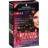 Schwarzkopf Keratin Color Anti-Age Hair Color Berry Brown [5.3] 1 ea (Pack of 4)