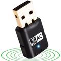 USB WiFi Adapter Mini AC 600Mbps Dual (2.41G/150Mbps+5.8G/433Mbps) Wireless USB Network Adapter WiFi Dongle