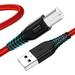 USB Printer Cable 15 Ft [1Pack] USB Type B Printer Cord to Computer 15 Feet USB 2.0 High-Speed Printer Wire