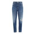 Tommy Jeans Damen Jeans Mom Fit, darkblue, Gr. 27/32