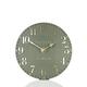 Thomas Kent - Arabic Lichen Green Mantel Clock - 6'' AMC06066