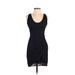 Rebecca Minkoff Cocktail Dress - Sheath: Black Solid Dresses - Women's Size 0
