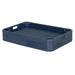 Sunjoy Wicker Floating Pool Tray 36x24" Aluminum Frame Pool Accessory Rattan/Wicker in Blue | 6.69 H x 36.02 W x 24.03 D in | Wayfair F403001001