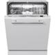 Miele Active S G5162 SCVi Fully Integrated Standard Dishwasher - Clean Steel Control Panel - D Rated