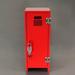 Zoomie Kids Mitzi Mini Metal Locker w/ Key & Lock 4.2 X 4.2 X 11", Great For Kids Treasure Box Metal in Red | 11 H x 4.21 W x 4.2 D in | Wayfair