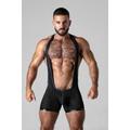 Locker Gear Mesh Singlet - Blue Nylon S