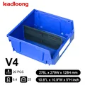 V4 4/6/9 pièces 276*279*128mm boîte de rangement en plastique empilable boîte de rangement