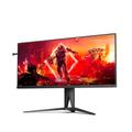 AOC AGON AG405UXC - 40 Zoll WQHD Gaming Monitor, 144 Hz, 1 ms GtG, HDR400, FreeSync Prem., G-Sync comp., (3440x1440, HDMI, DisplayPort, USB-C (90W PD), USB Hub) schwarz/rot