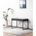 Modern Wood Lift Top Desk with Hidden Storage and Drawer, for Living Room, Office, Dark Brown