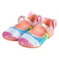 Sequin shoes 1 Pair of Fashion Sequin Shoes Shiny Dance Shoes Sole Shoe Round Head Shoes for Kids Children Size 27