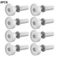 8pcs Bi-Fold Door Top Guide Wheel Bi-Fold Door Hardware Repair Kit