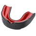 Adults And Junior Gum Shield Custom Mouldable Gel Fit Mouth Guard Sports Mouthguard Perfect For Karate Lacrosse Hockey Football Rugby MMA Boxing Martial Arts Wrestling Roller Black Red