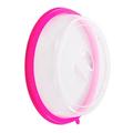 Professional Microwave Food Anti\-Sputtering Cover With Handle Resistant Lid for Microwave Food Dropshipping pink
