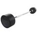 Body Solid Tools - SBB110 Rubber Coated Fixed Straight Barbell 110lb