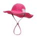 Holiday Savings Deals! Kukoosong Toddler Baby Sun Hat Bucket Hat Memory Cloth Mesh Baby Sunshade Child Fisherman Hat Beach Sunscreen Hat Hot Pink M