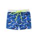 Kids Toddler Baby Boy Swim Trunks Shark Stripe Print Swim Wear Shorts Summer Swimsuit Beach Bathing Suit Short Pants