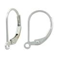 Lever Back DIY Earrings with Open Jump Ring Sterling Silver (.925) - Create Elegant Dangle Earrings (1 Pair of Earrings)