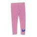 Nike Active Pants - Low Rise Straight Leg Boyfriend: Pink Activewear - Women's Size X-Small