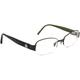 Coach Women's Eyeglasses Adalaide | 223 Olive Half Rim Frame 53[]18 135