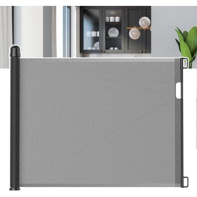 Treppenschutzrollo Türschutzgitter 150cm Treppenschutzgitter ausziehbar Tür- & Treppengitter mit