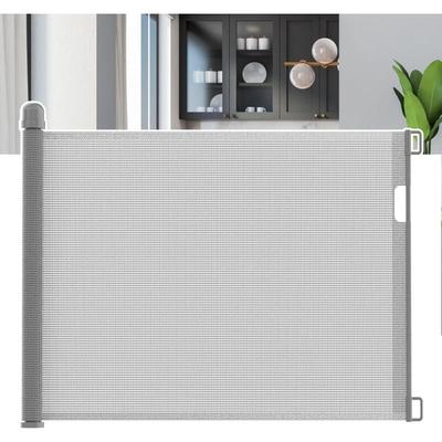Treppenschutzrollo Türschutzgitter 180cm Treppenschutzgitter ausziehbar Tür- & Treppengitter mit Image