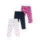 Chicco Caprihosen Leggings Set aus Baumwolle, Jogginghose Mädchen, Weiß, 5 jahre (pack of 3)