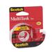 3M Scotch 3-4 In. x 650 In. MultiTask Transparent Tape 25 25 971146