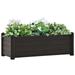 Tomshoo Garden Raised Bed Anthracite 39.4 x16.9 x13.8