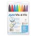 EXPO? Vis-A-Vis Wet Erase Marker Fine Bullet Tip Assorted Colors 8-set 16078 16078 USS-SAN2134345