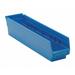 Quantum Storage Systems Shelf Bin Blue Polypropylene 4 in QSB103BL QSB103BL ZO-G3855853