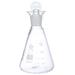 Flask Glass Erlenmeyerconical Graduated Flasks Chemistry Narrow Mouth Borosilicate Flask Labware Laboratory Nitric