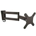 StarTech.com Wall Mount Monitor Arm - Dual Swivel - For VESA Mount Monitors / Flat-Screen TVs up to 27in [33lb/15kg] - Monitor Wall Mount (armwallds)