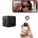 1 pcs Smallest Camera WiFi 1080P Wireless HD Camera Video Camera Surveillance Camera with Night Vision Motion Detection Cloud Storage Remote Viewing for Security with iOS Phone APP