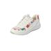 Extra Wide Width Women's CV Sport Jolee Sneaker by Comfortview in White Tie Dye (Size 9 WW)