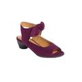 Extra Wide Width Women's The Darby Shootie by Comfortview in Eggplant (Size 8 1/2 WW)