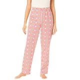 Plus Size Women's Lounge Pant by Catherines in Oatmeal Multi Elephant (Size L)