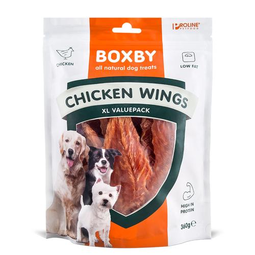 360g Boxby Hundesnacks Hühnerflügel Hundesnacks