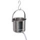 Fdit Coffee Enema Bucket Kit, Stainless Steel 1.6L Enema Kit with Storage Bag Silicone Hose Nozzles For Colonic Hydro