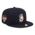 Men's New Era Navy Seattle Mariners 2023 Fourth of July 59FIFTY Fitted Hat