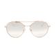 Prada Rose Gold Aviator Sunglasses