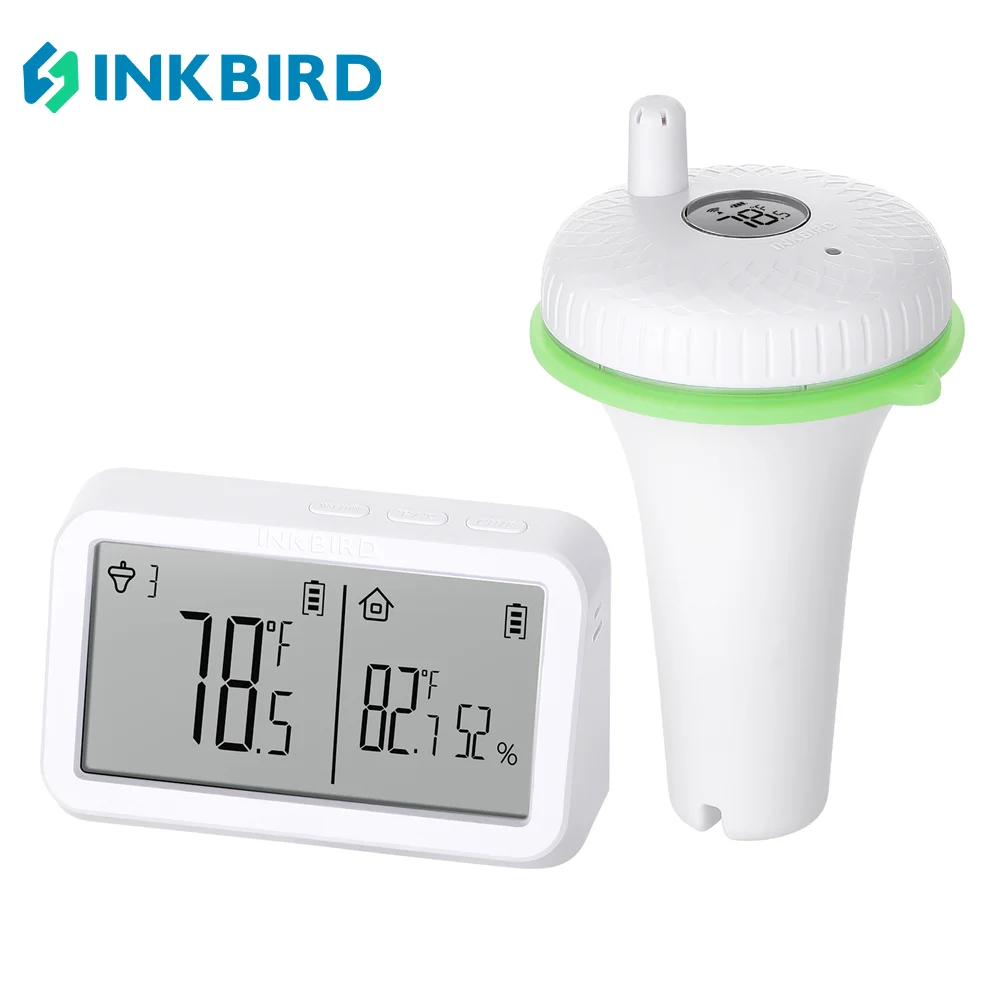 INKBIRD IPX7 étanche IBS-P02R sans fil piscine Therye.com flottant piscine Therye.com ensemble pour piscines, bains à remous, aquariums