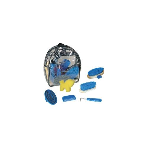 Putz-Rucksack blau, für Kinder