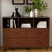 George Oliver Dalessio 4 - Drawer Dresser Wood in Brown | 31 H x 42.5 W x 14 D in | Wayfair 3506E21874FE4C5EA0F36D6969301E48