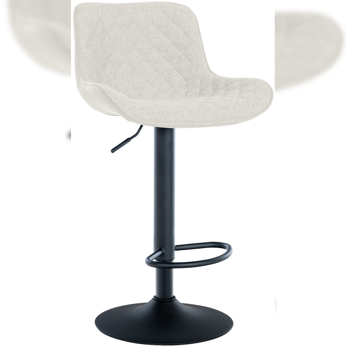 CLP Barhocker Minosa creme/Stoff Image