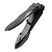 Nail Clippers for Men with Catcher - Sharp Heavy Duty Self-Collecting Nail Cutters Fingernails and Toenails Manicured - Black